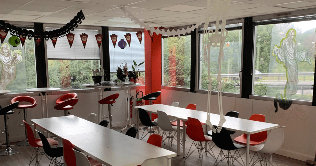 Préparation d’Halloween chez LDNR